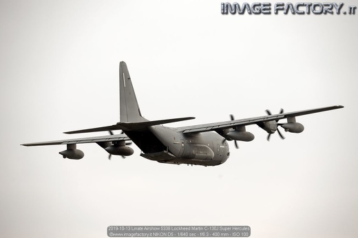 2019-10-13 Linate Airshow 5338 Lockheed Martin C-130J Super Hercules